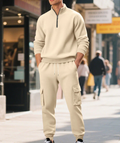Chic Versatile Men's Warm 2-Piece Set